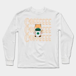 Cute Coffee Lover Long Sleeve T-Shirt